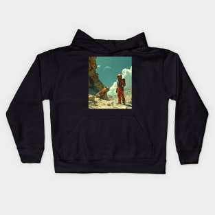 Calvin and Hobbes Imaginary Invasion Kids Hoodie